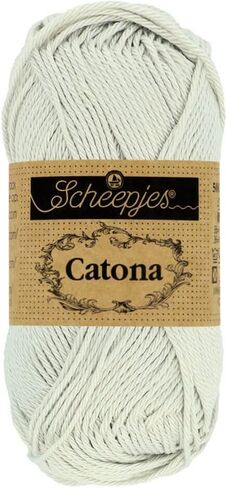Scheepjes Catona 50g - 130 Old Lace Ecru Crochet and Knitting Yarn in Saudi Arabia