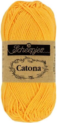Scheepjes Catona 50g - 130 Old Lace Ecru Crochet and Knitting Yarn in Saudi Arabia