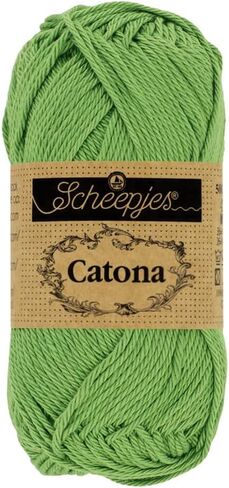 Scheepjes Catona 50g - 130 Old Lace Ecru Crochet and Knitting Yarn in Saudi Arabia