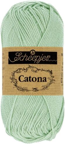 Scheepjes Catona 50g - 130 Old Lace Ecru Crochet and Knitting Yarn in Saudi Arabia
