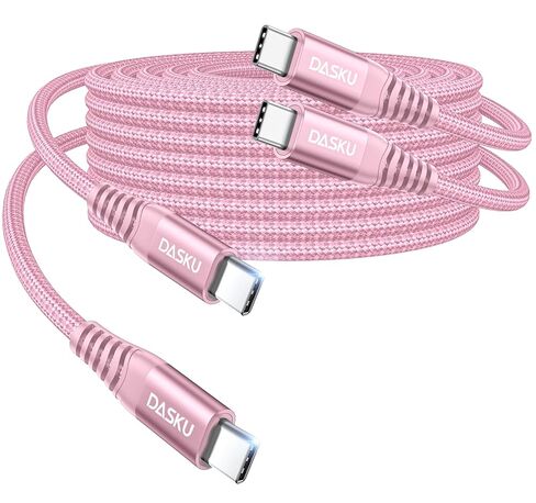 كابل USB C شحن سريع 3A [عبوة من قطعتين بطول 6 أقدام]، كابل USB A إلى USB C، سلك شاحن USB مضفر متين للغاية إلى USB C متوافق مع iPhone 17 16 15 Pro Max وSamsung Galaxy S10 وLG والمزيد - أسود in Kuwait