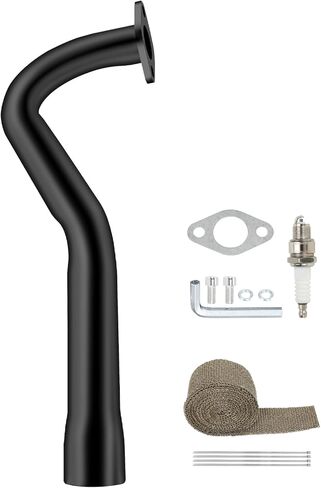 مركزية الخروج الخلفي مجموعة العادم مجموعة متوافقة مع الدراجة الصغيرة كولمان CT100U CC100X MASSIMO MB100 F-RP GMB100 RASCAL LITE PREDATOR 79CC 98CC 99CC 3.0HP 154F أجزاء المحرك in Saudi Arabia