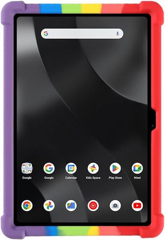 for Onn 12.1 inch Tablet Pro Case (2024) Model 100146663, Kids Soft Silicone Cover with Stand for Walmart Onn Surf Tablet Case 12.1'', Black in Kuwait