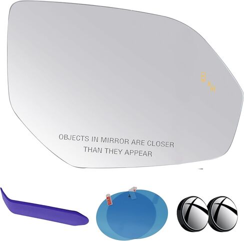 EAP Passenger Side Mirror Glass Compatible with Volkswagen Atlas 2018-2026, Atlas Cross Sport 2020-2026, Heated, 3CN857522F 3CN857522 VW1325108 VW1325107 in Saudi Arabia