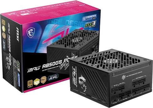 MSI MPG A1250GS PCIE5 II، مصدر طاقة للألعاب بقدرة 1250 وات، 80+ ذهبي، كابلات مزدوجة 12V-2x6، مكثف من فئة الخادم، ATX 3.1 وPCIe 5.1 جاهز، منخفض الضوضاء، 8 دبابيس PCIe × 3، ضمان 10 سنوات in Kuwait