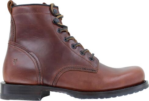 حذاء Frye Hudson Workboot للرجال ذو مقدمة سادة، صناعي وإنشائي، جلد سويدي مشمع، عمود 6 بوصات، بطانة جلدية in Saudi Arabia