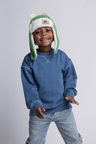 John Deere Kids Beanie Winter Hat with Ear Flaps Toddler Size in Saudi Arabia