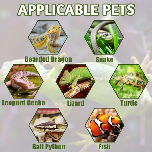 kathson Reptile Tank Decor Lizard Hide and Cave Plants Terrarium Decorations Resin Cactus Desert Aquarium Tank Habitat Accessories for Bearded Dragon Chameleon Leopard Gecko Snake Fish (Cactus) in Saudi Arabia