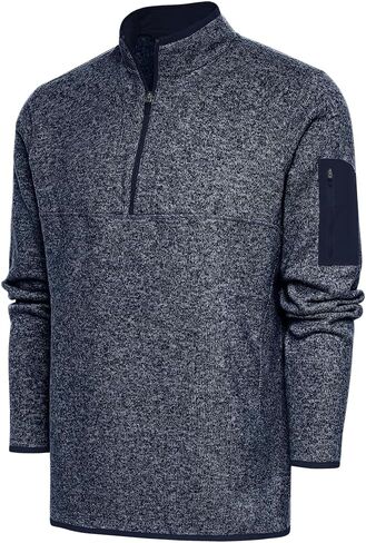 Antigua Fortune Pullover, Navy Heather, 3X in Saudi Arabia