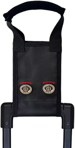 Convenient Luggage Handle Extender, Universal Luggage Short Handle Replacement Parts, Comfortable Grip Handle Extension for Suitcase and Carry On，Luggage Accessories for Tall (Black1) in Saudi Arabia