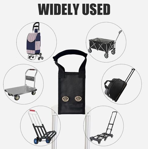 Convenient Luggage Handle Extender, Universal Luggage Short Handle Replacement Parts, Comfortable Grip Handle Extension for Suitcase and Carry On，Luggage Accessories for Tall (Black1) in Saudi Arabia
