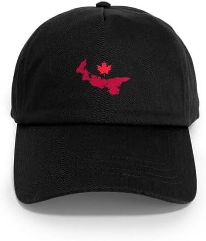 CafePress Prince Edward Island Canada Province Map Maple Lea Adjustable Baseball Cap in Saudi Arabia