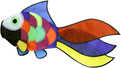 emma kites Fish Windsock Hanging Décor for Garden Backyard Decoration Blue Puffer Fish in Saudi Arabia