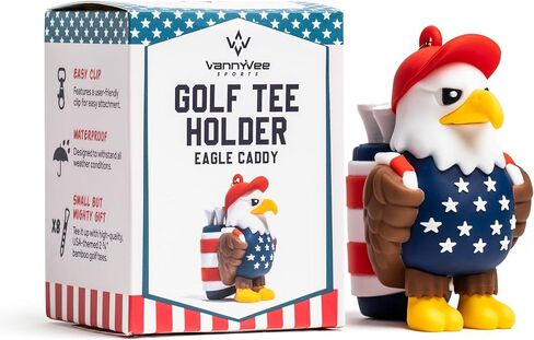 حامل تي شيرت جولف Eagle Caddy، يتضمن 8 تي شيرتات جولف بطابع الولايات المتحدة الأمريكية، وإكسسوارات جولف ممتعة للرجال والنساء، وإكسسوارات حقيبة جولف أنيقة وهدية جولف in Saudi Arabia