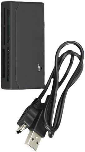 كاميرا الكمبيوتر TF قارئ بطاقات المدرسة الإلكترونية بطاقة ذاكرة متعددة 6 في 1 محول USB ملحقات الكمبيوتر المكتبي بطاقة ذاكرة USB المحمولة in Saudi Arabia