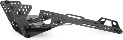 Carbon Fiber LCG Chassis Kit RC Performance Link Kit for 1/10 RC Crawler Cheater Rigs SCX10 II Upgrade Parts (Links Set) in Saudi Arabia