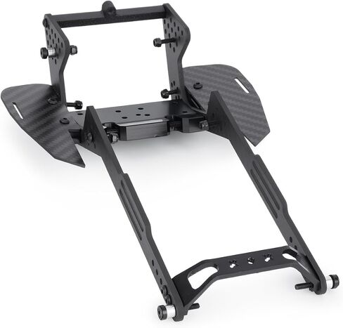 Carbon Fiber LCG Chassis Kit RC Performance Link Kit for 1/10 RC Crawler Cheater Rigs SCX10 II Upgrade Parts (Links Set) in Saudi Arabia