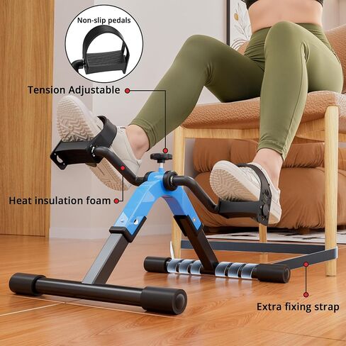 دراجة تمارين صغيرة بدواسة لتمارين الساق والذراع وركوب الدراجات قابلة للطي in Kuwait