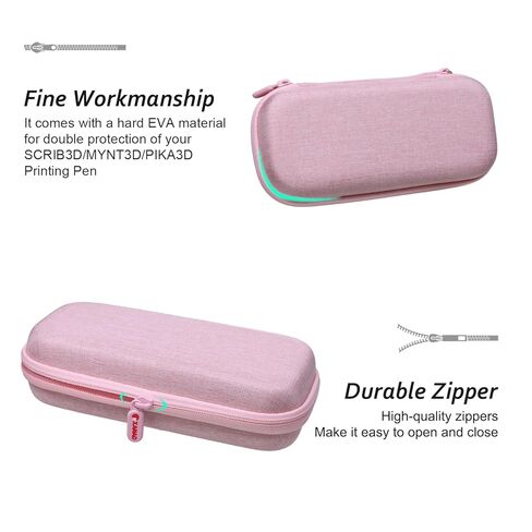 XANAD Carrying Case for SCRIB3D P1 / Advanced 3D Printing Pen and Filament(Inside: 7.9" x 3.2" x 1") - Protective Storage Bag in Saudi Arabia