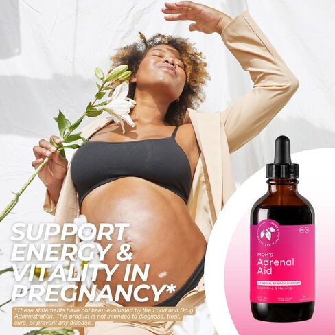 Mountain Meadow Herbs Mom's Adrenal Aid - 4oz - دعم الغدة الكظرية - إدارة صحة الغدة الكظرية يوميًا للتعب بسبب الإجهاد in Saudi Arabia