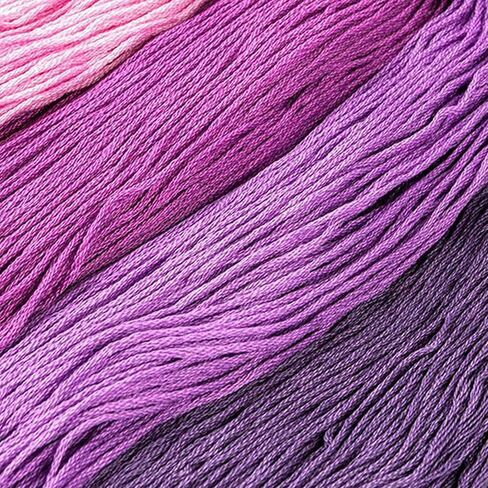 Huacan Embroidery Floss Kit 100 Colors Stitching Threads Sewing Kits DIY Cross Stitch Thread Set for Adults Beginner in Saudi Arabia
