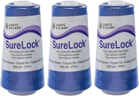 Coats & Clark - SureLock Serging Thread - 3 Pack (White) in Saudi Arabia