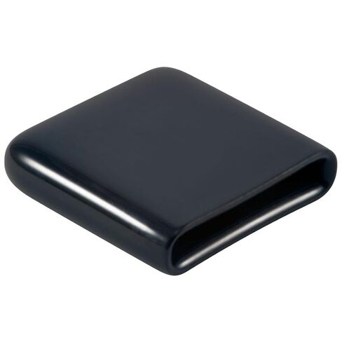 Caplugs 99192524 غطاء بلاستيكي مستطيل الشكل مع قبضة نهاية مسطحة. VRF-062X650-16، فينيل، الطول 1.000 بوصة معرف 0.650 بوصة، أسود (عبوة من 200 قطعة) in Saudi Arabia