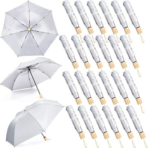 Silkfly Folding Umbrella Bulk Windproof Portable Lightweight Travel Mini Umbrella for Rain UV Sun 37.8 inches in Saudi Arabia