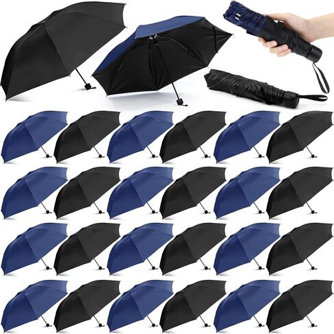 Silkfly Folding Umbrella Bulk Windproof Portable Lightweight Travel Mini Umbrella for Rain UV Sun 37.8 inches in Saudi Arabia