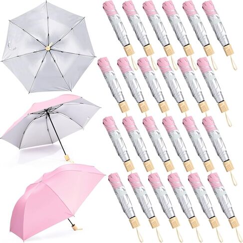 Silkfly Folding Umbrella Bulk Windproof Portable Lightweight Travel Mini Umbrella for Rain UV Sun 37.8 inches in Saudi Arabia