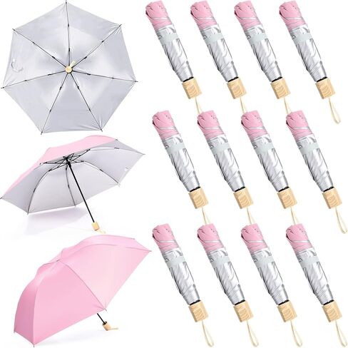 Silkfly Folding Umbrella Bulk Windproof Portable Lightweight Travel Mini Umbrella for Rain UV Sun 37.8 inches in Saudi Arabia