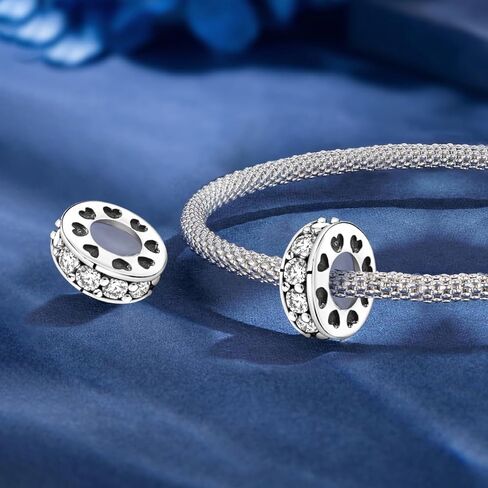 1Pc Silver Plated FashionableCute animal, loving paw print, kitten makeup Series for Women Bracelets Bangles DIY Jewelry Making And Daily Outfit Matching Jewelry Decoration gifts for women mom in Saudi Arabia