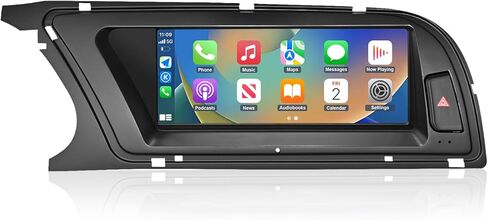 NINETOM 2026 Upgraded 12.3" Ultra-Narrow Touchscreen Wireless CarPlay Android Auto Receiver Compatible with Audi A4 A5 S4 S5(2009–2015), for MMI 2G System in Saudi Arabia