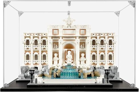 حافظة عرض أكريليك متوافقة مع قلعة Lego Neuschwanstein #21063، حافظة عرض مقاومة للغبار (الحافظة فقط) (مجموعات Lego غير متضمنة) in Kuwait