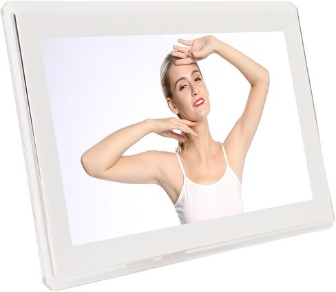إطار صور رقمي مقاس 15.6 بوصة، إطار صور بشاشة لمس LCD عالية الدقة بالكامل يدور 360 درجة، ذاكرة وصول عشوائي 1 جيجا DDR3 سعة 32 جيجا بايت، مشغل فيديو صور ذكي لاسلكيًا لديكور المنزل (قابس أمريكي) in Saudi Arabia