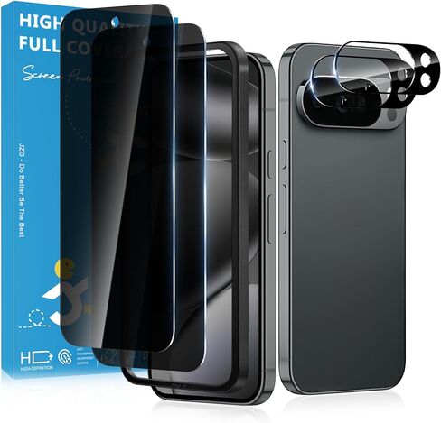 2 Pack for Google Pixel 10 Privacy Screen Protector, 2 Pack Camera Protector, Fingerprint Compatible, Anti Spy, 9H Hardness Glass for Google Pixel 10 in Saudi Arabia
