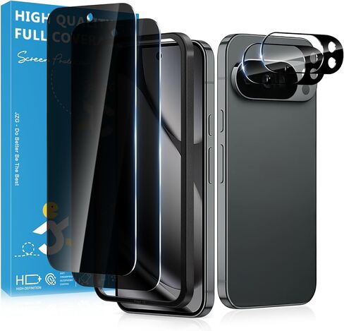 2 Pack for Google Pixel 10 Privacy Screen Protector, 2 Pack Camera Protector, Fingerprint Compatible, Anti Spy, 9H Hardness Glass for Google Pixel 10 in Saudi Arabia