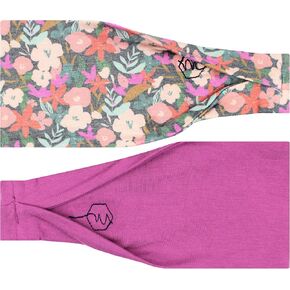 مافن ثريد لونا، عصابات رأس للتمرين للنساء، عصابات رأس واسعة للنساء، عصابة رأس للجري الرياضي للتمرين، عصابة رأس رياضية للتمارين الرياضية واليوجا 4 بوصات سميكة غير قابلة للانزلاق للنساء 2 حزمة in Kuwait