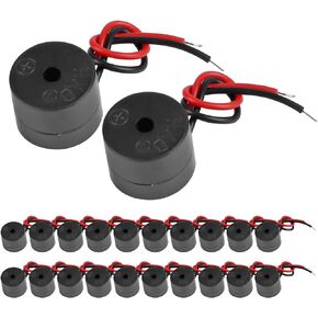 DC 12V Wired Connector Active Electronic Buzzer 85dB 20PCS