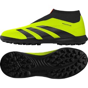 adidas Unisex-Child League Predator 24 Laceless Turf Sneaker