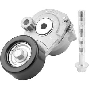 Belt Tensioner Assembly with Pulley Fit for Chevrolet Cruze 2010-2016 Sonic 2012-2018 Saturn Astra 2008-2009 L4 1.8L Engine Belt Tensioner Pulley Assembly Replace #55350422 55563512