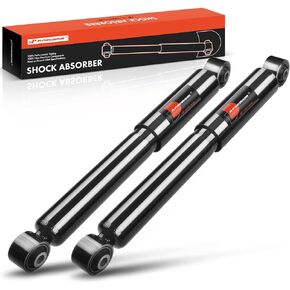 A-Premium Rear Pair (2) Shock Strut Absorbers Compatible with Chevrolet City Express 2015-2018 & Nissan NV200 2013-2020, Driver and Passenger Side