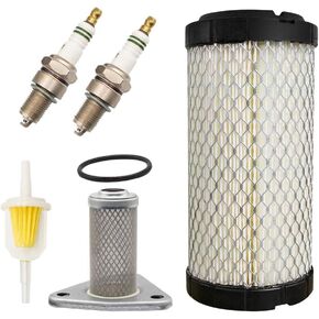 Golf Cart Tune Up Kit with Oil Filter Spark Plug For EZGO TXT/ST 350 Gas 1996-Up