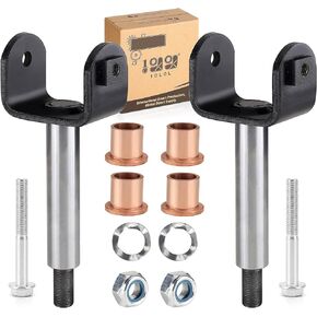 Complete Front End King Pin Kit for Club Car Precedent 2004-up Gas/Electric Golf Cart, OEM# 102287201 103638601 103638801