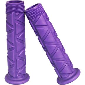 Trigono Urban-Style Handlebar Grips, Non Slip Soft Rubber MTB BMX Bicycle Grips