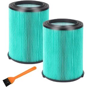 VF6000 5-Layer Replacement Filter Shop Vac 5-20 Gallon Wet Dry Vacuums WD5500 WD0671 WD6425 WD7000 WD1280 WD1851 WD1680 WD1956 RV2400A 1400RV RV2600B, Fit for Husky 6-9 Gallon Vacs