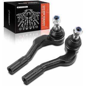 A-Premium 2 x Front Outer Tie Rod Ends, Compatible with Mercedes-Benz C230 C240 C280 C320 C350 & CLK320 CLK350 CLK500 CLK550 & SLK280 SLK300 SLK350 & AMG-C32/C55/G63/SLK55/CLK55/CLK63