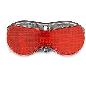 Vincita Rear Carrier Light 3 Super Bright Red LED, Quick-Release with Batteries for Bicycles & Bikes