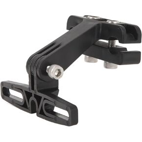 Electric Bike Tail Light Bracket, Versatile Compatibility ABS Stainless Steel Bike Tail Light Mount Bracket for Cycling