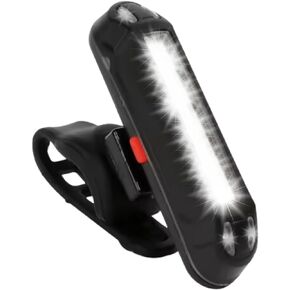 Compact Bike Taillight/Front Road Safety Light Accessories 5 Modes Red & White Flexible Mounting Rechargeable LED Bicycle Lights Multisport Skateboard Longboard Road Gravel MTB Bike Scooter
